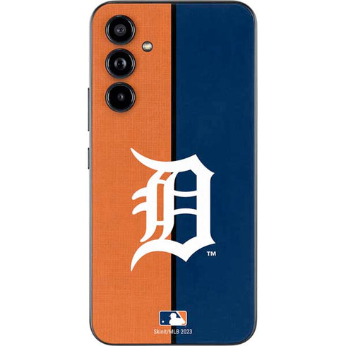 MLB Detroit Tigers Split Galaxy A54 5G Skin