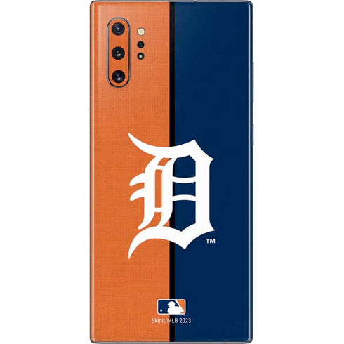 MLB Detroit Tigers Split Galaxy Note 10 Plus Skin