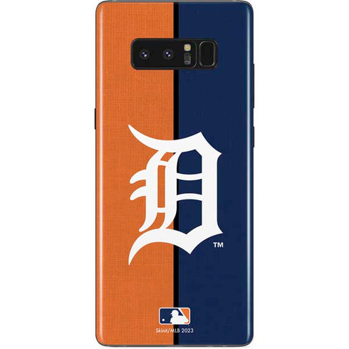 MLB Detroit Tigers Split Galaxy Note 8 Skin