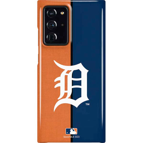 MLB Detroit Tigers Split Galaxy Note20 Ultra 5G Lite Case