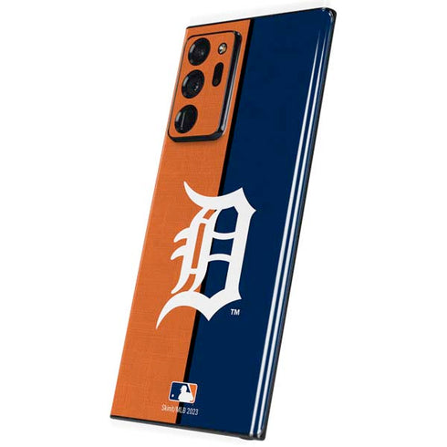 MLB Detroit Tigers Split Galaxy Note20 Ultra 5G Skin