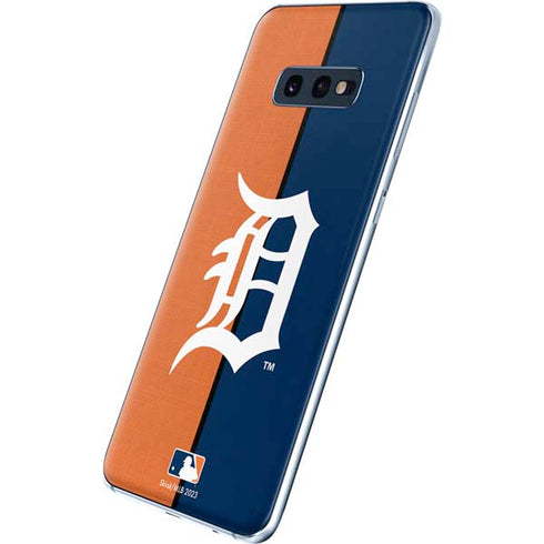 MLB Detroit Tigers Split Galaxy S10e Skin