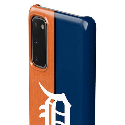 MLB Detroit Tigers Split Galaxy S20 Lite Case