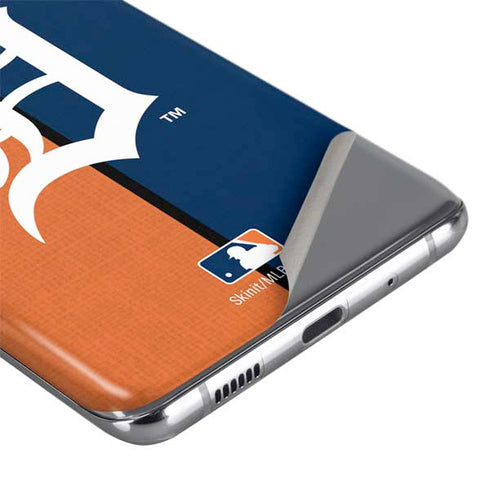 MLB Detroit Tigers Split Galaxy S20 Plus Skin