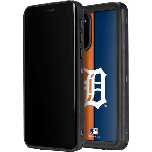 MLB Detroit Tigers Split Galaxy S20 Plus Waterproof Case
