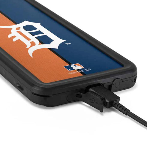 MLB Detroit Tigers Split Galaxy S20 Plus Waterproof Case