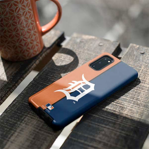 MLB Detroit Tigers Split Galaxy S20 Pro Case