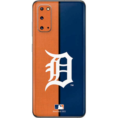 MLB Detroit Tigers Split Galaxy S20 Skin