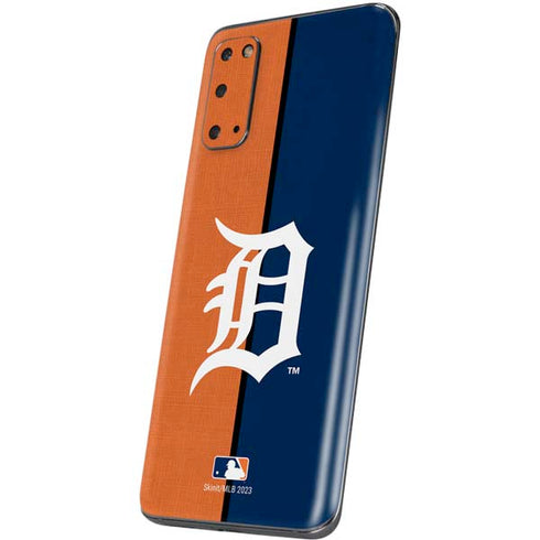 MLB Detroit Tigers Split Galaxy S20 Skin