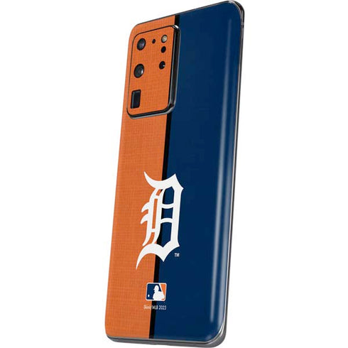 MLB Detroit Tigers Split Galaxy S20 Ultra 5G Skin