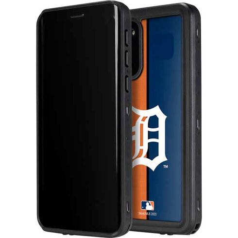 MLB Detroit Tigers Split Galaxy S20 Waterproof Case