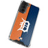 MLB Detroit Tigers Split Galaxy S21 FE Clear Case