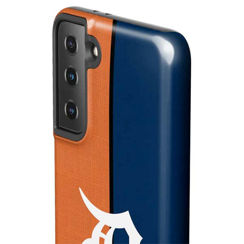 MLB Detroit Tigers Split Galaxy S21 FE Pro Case