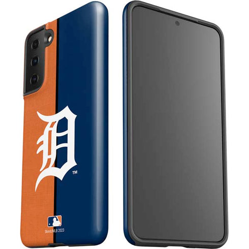 MLB Detroit Tigers Split Galaxy S21 FE Pro Case