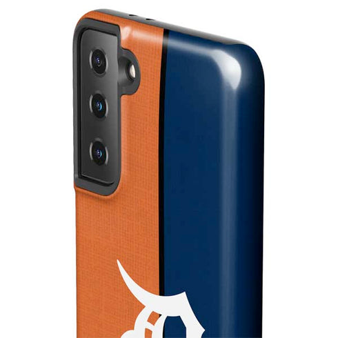 MLB Detroit Tigers Split Galaxy S21 Plus 5G Pro Case