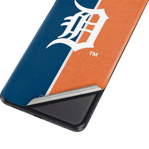 MLB Detroit Tigers Split Galaxy S21 Plus 5G Skin