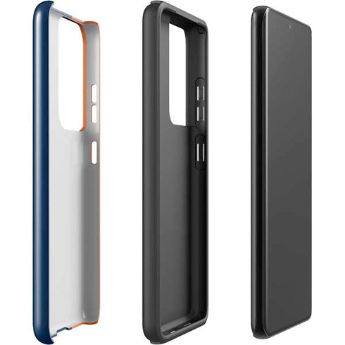 MLB Detroit Tigers Split Galaxy S21 Ultra 5G Pro Case