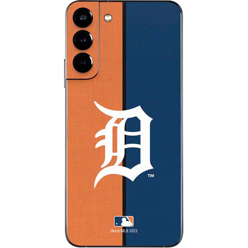 MLB Detroit Tigers Split Galaxy S22 Plus Skin