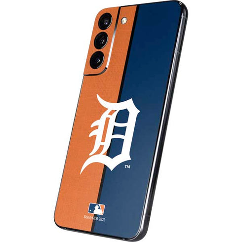 MLB Detroit Tigers Split Galaxy S22 Plus Skin