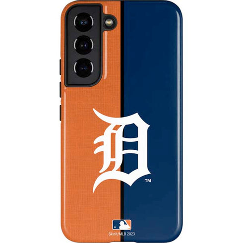 MLB Detroit Tigers Split Galaxy S22 Pro Case