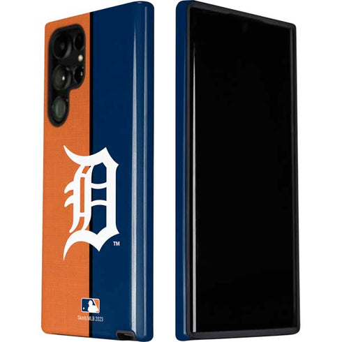 MLB Detroit Tigers Split Galaxy S22 Ultra Pro Case