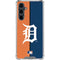 MLB Detroit Tigers Split Galaxy S23 FE Clear Case