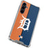 MLB Detroit Tigers Split Galaxy S23 FE Clear Case