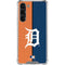 MLB Detroit Tigers Split Galaxy S23 Plus Clear Case