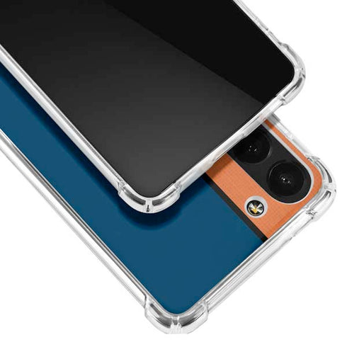MLB Detroit Tigers Split Galaxy S23 Plus Clear Case