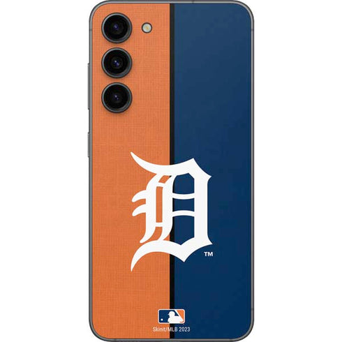 MLB Detroit Tigers Split Galaxy S23 Plus Skin