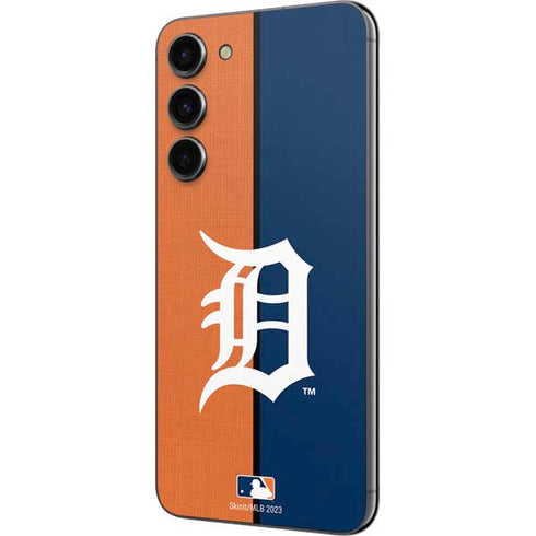 MLB Detroit Tigers Split Galaxy S23 Plus Skin