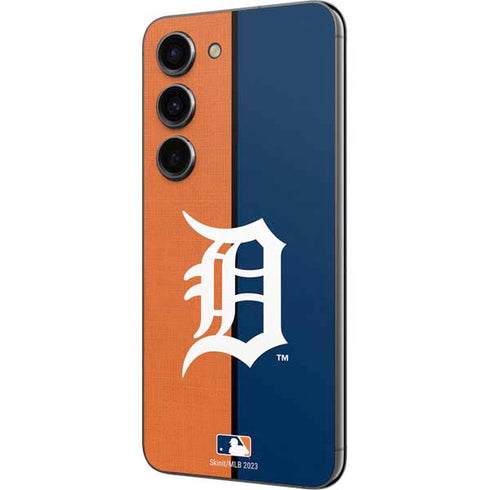 MLB Detroit Tigers Split Galaxy S23 Skin