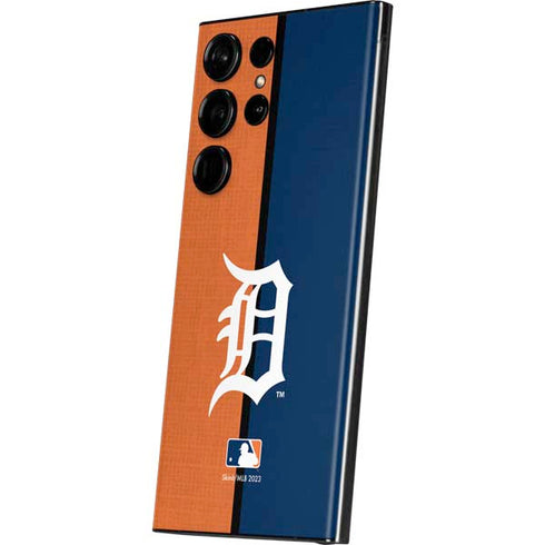 MLB Detroit Tigers Split Galaxy S23 Ultra Skin