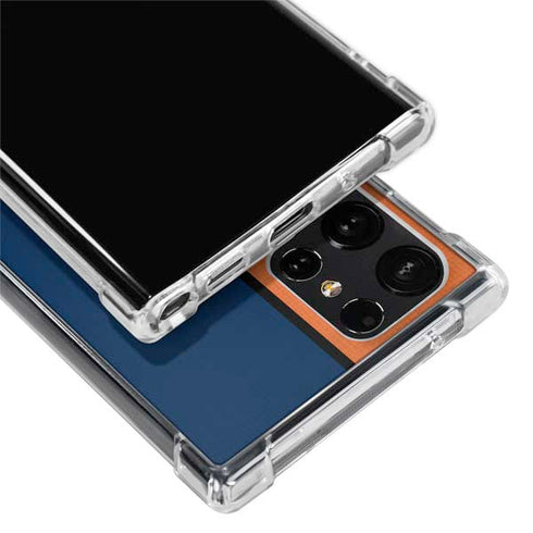 MLB Detroit Tigers Split Galaxy S24 Ultra Clear Case