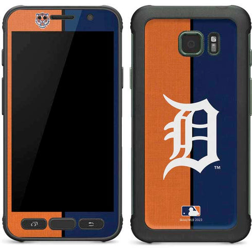 MLB Detroit Tigers Split Galaxy S7 Active Skin