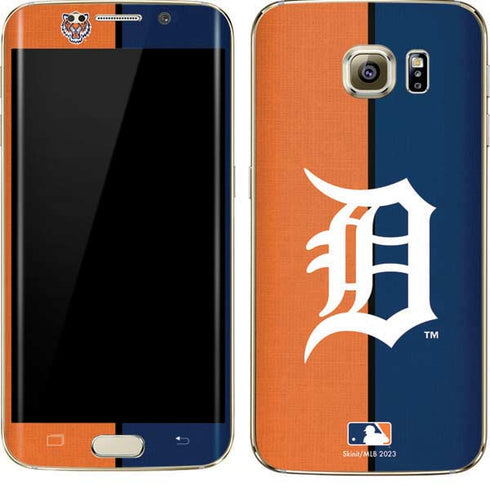 MLB Detroit Tigers Split Galaxy S7 Edge Skin