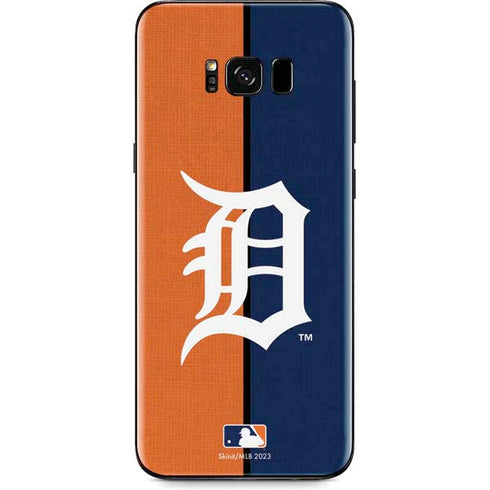 MLB Detroit Tigers Split Galaxy S8 Plus Skin