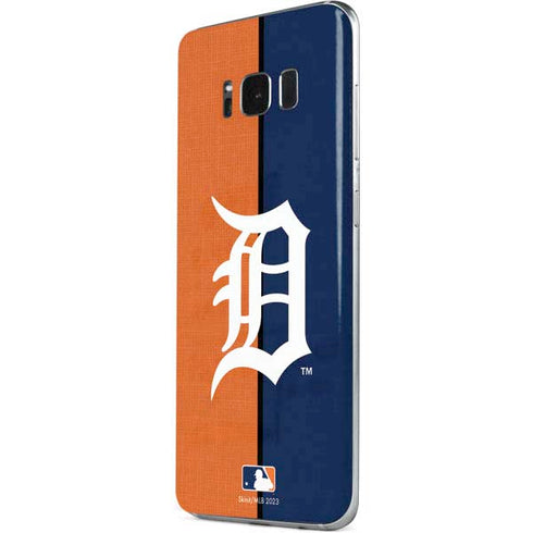 MLB Detroit Tigers Split Galaxy S8 Plus Skin