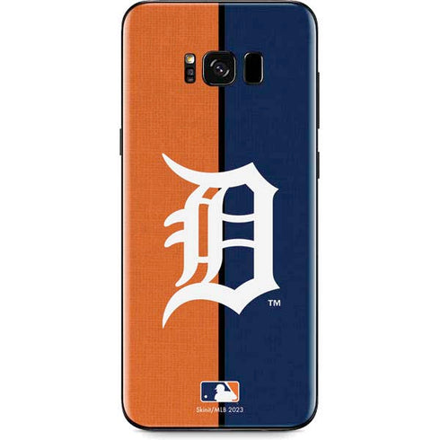MLB Detroit Tigers Split Galaxy S8 Skin