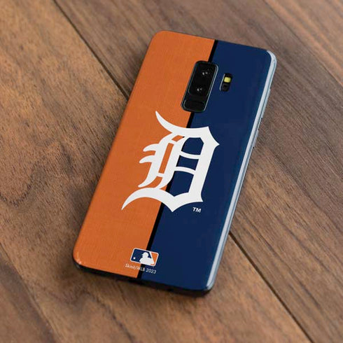 MLB Detroit Tigers Split Galaxy S9 Plus Skin