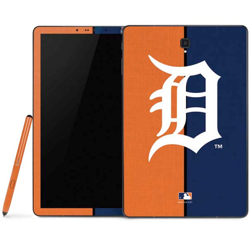 MLB Detroit Tigers Split Samsung Galaxy Tab Skin