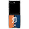 MLB Detroit Tigers Split Galaxy Z Flip5 5G Clear Case
