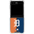 MLB Detroit Tigers Split Galaxy Z Flip5 5G Clear Case