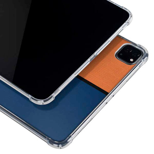 MLB Detroit Tigers Split iPad Pro 12.9in (2020) Clear Case