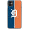 MLB Detroit Tigers Split iPhone 11 Clear Case