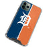 MLB Detroit Tigers Split iPhone 11 Pro Max Clear Case