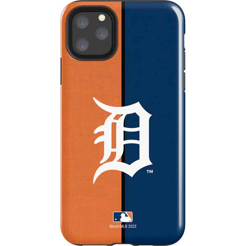 MLB Detroit Tigers Split iPhone 11 Pro Max Impact Case