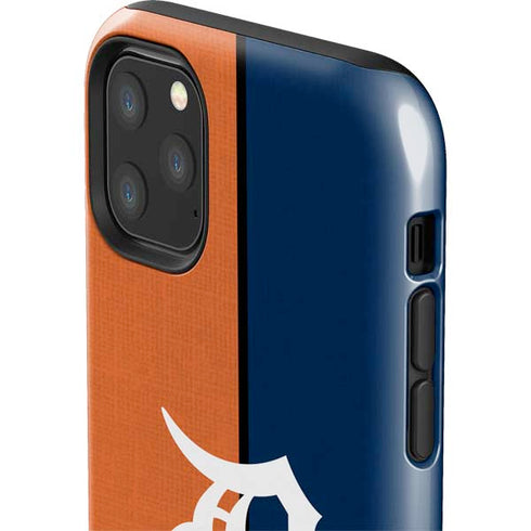 MLB Detroit Tigers Split iPhone 11 Pro Max Impact Case