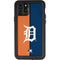 MLB Detroit Tigers Split iPhone 11 Pro Waterproof Case