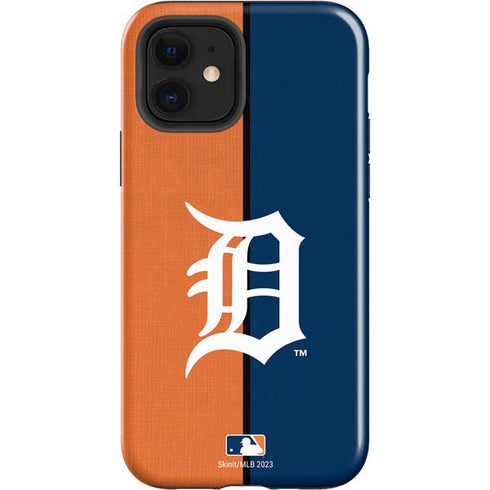 MLB Detroit Tigers Split iPhone 12 Impact Case